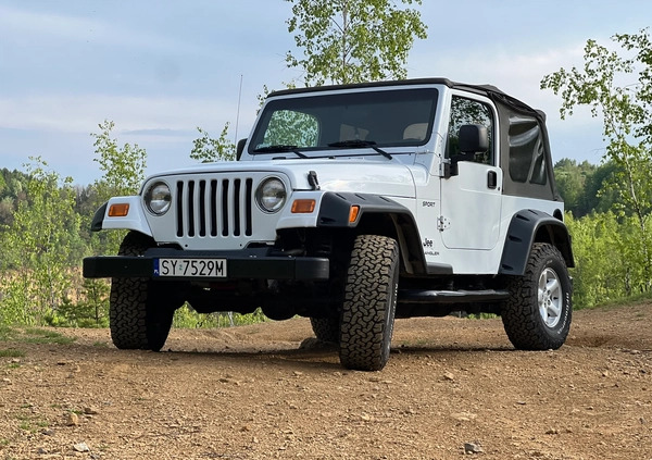 Jeep Wrangler cena 58900 przebieg: 74700, rok produkcji 2005 z Dąbrowa Tarnowska małe 352